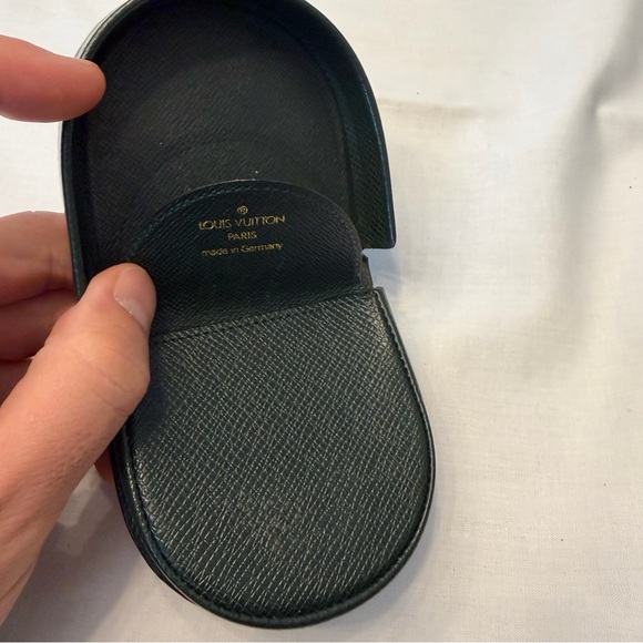 Louis Vuitton Epi Leather Porte-Monnaie Demi-Lune Coin Purse Black - Picture 4 of 5